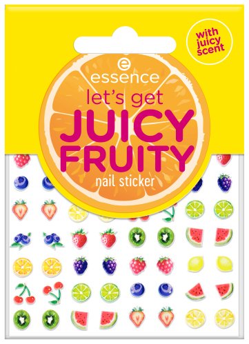 Essence - Let's Get Juicy Fruity Nail Sticker - Naklejki do paznokci