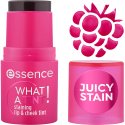 Essence - What a Tint! Staining Lip & Cheek Tint - Soczysty tint do ust i policzków - 5 g - 10 Raspberry Vibes  - 10 Raspberry Vibes 