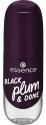 Essence - Gel Nail Colour - Żelowy lakier do paznokci - 8 ml - 84 BLACK PLUM & DONE  - 84 BLACK PLUM & DONE 