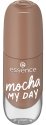 Essence - Gel Nail Colour - Żelowy lakier do paznokci - 8 ml - 83 MOCHA MY DAY  - 83 MOCHA MY DAY 