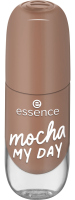 Essence - Gel Nail Colour - Żelowy lakier do paznokci - 8 ml - 83 MOCHA MY DAY  - 83 MOCHA MY DAY 