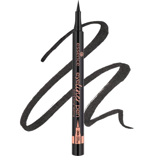 Essence - Eyeliner Pen - Extra Long-lasting - Eyeliner w pisaku - 1 ml  - 010  Blackest Black