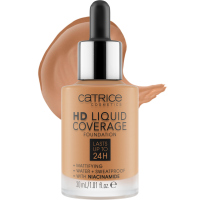 Catrice - HD LIQUID COVERAGE FOUNDATION - Wodoodporny podkład kryjący do twarzy - 30 ml - 065 - BRONZE BEIGE  - 065 - BRONZE BEIGE
