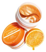 LANBENA - Antioxidant hydrogel eye patches with vitamin C - 60 pcs. (30 pairs)
