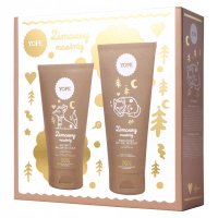YOPE - Zimowy Nastrój - Zestaw prezentowy - Żel pod prysznic 200 ml + Odżywczy balsam do ciała 150 ml 