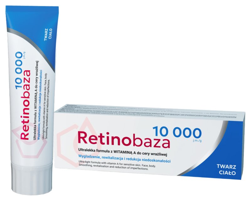 Retinobaza 10 000 – Krem ultralekki z witaminą A, 30g