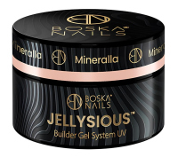 Boska Nails - Jellysious Builder Gel System UV - Żel-galaretka budująca do paznokci - 15 ml - Mineralla - Mineralla