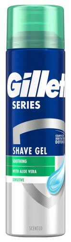 Gillette - Series Soothing - Shave Gel - Żel do golenia dla mężczyzn do skóry wrażliwej - 200 ml 