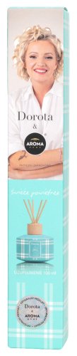 AROMA HOME & Dorota - מקלות ריח - אוויר צח - מילוי חוזר - 100 מ"ל