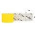 yellowSPORT - yellowTAPE - Kinesiotape - Taśma do kinesiotapingu - 5 cm x 5 m - Żółta