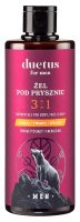 Duetus - Men - Energizing Shower Gel 3in1 - Shower gel for body, face and hair - 300 ml