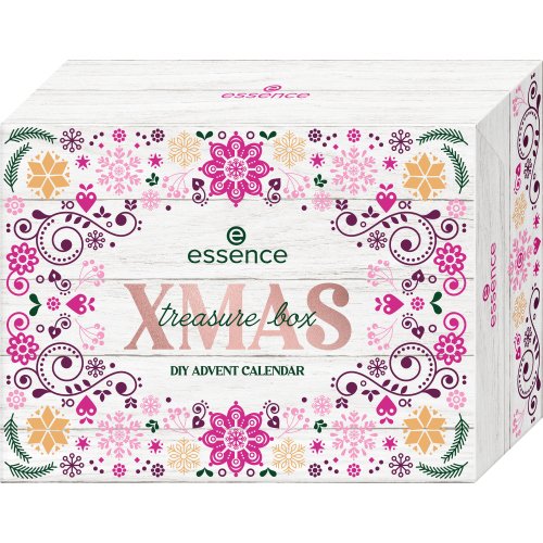 Essence - X-Mas Treasure Box - DIY Advent Calendar - Kalendarz adwentowy 2025 do samodzielnego złożenia  