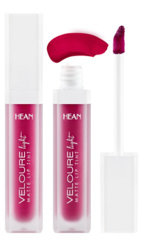 HEAN - VELOURE Light Matte Lip Tint - Lekka, matowa pomadka w płynie - 7 ml - 05 Wine Red 