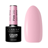 CLARESA - SOAK OFF UV/LED - FUNFAIR - Lakier hybrydowy do paznokci - 5 g - Pink 510 - Pink 510