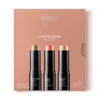 KIKO Milano - Contouring Face Set - Sada na konturování obličeje - 3 x 10 g
