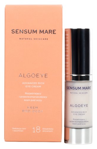 SENSUM MARE - ALGOEYE Advanced and Rich Eye Cream - Przeciwzmarszczkowy krem pod oczy - 15 ml 