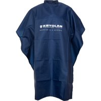 KRYOLAN - Make-up Cape - Long - Długa peleryna do makijażu - Niebieska - ART. 8310/01