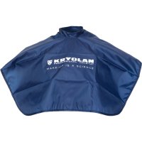 KRYOLAN - Make-up Cape - Short - Krótka peleryna do makijażu - Niebieska - ART. 8311/01