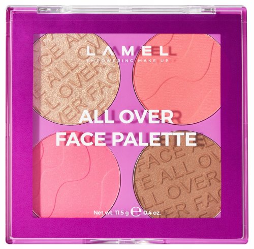 LAMEL - All-Over Face Palette - Paleta do makijażu twarzy - 02 Medium - 11,5 g