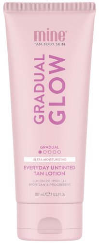 Mine Tan - GRADUAL GLOW - Everyday Untinted Tan Lotion - Brązujący balsam do ciała - 207 ml 