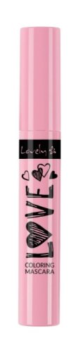 Lovely - Love Coloring Mascara - Kolorowy tusz do rzęs - Różowy - 8 g