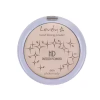 Lovely - HD Pressed Powder - Matujący puder HD do twarzy - 10 g