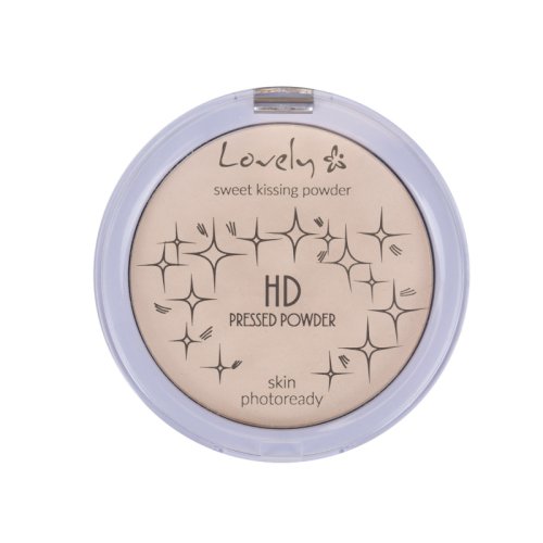 Lovely - HD Pressed Powder - Matujący puder HD do twarzy - 10 g
