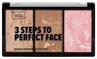 WIBO - 3 Steps To Perfect Face - Baked Contouring Palette - 10 g