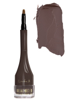 Lovely - Brow Master Waterproof Pomade - Wodoodporna pomada do brwi - 2 g - 2 Dark Brown - 2 Dark Brown