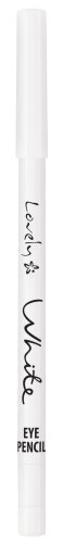 Lovely - White Eye Pencil - Biała kredka do oczu z temperówką - 0,7 g 