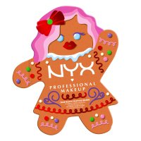NYX Professional Makeup - Holiday Sneak Peak - Gingerbaddie Color Palette - Palette of 10 eye shadows - 10 x 0.8 g