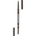 WIBO - Feather Brow Creator - Superslim Eyebrow Pencil With a Brush - Dark Brown - 02 Dark Brown
