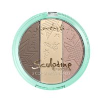 Lovely - Sculpting Powder - 3 Color Press Powder - Face Contour Palette - 1 - 15 g