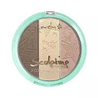 Lovely - Sculpting Powder - 3 Color Press Powder - Paleta do konturowania twarzy - 1 - 15 g