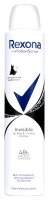 Rexona - Invisible On Black + White Clothes - 48H Anti-Perspirant - Antiperspirant spray for women - 200 ml