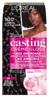 L'Oréal - Casting Créme Gloss - Nursing Coloring without Ammonia - 100 Black Licorne
