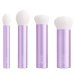 Jessup - Everyday Glam Collection - Everyday Makeup Brushes Set - Zestaw 4 pędzli do makijażu twarzy - Luxury Purple - T517