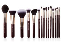 JESSUP - Zinfandel Essential Brushes Set - Set of 15 face and eye makeup brushes - T283