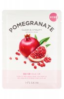 It's Skin - Pomegranate Clean & Vitality Mask Sheet - 20 g