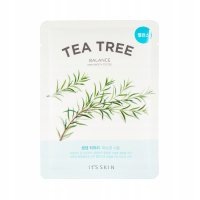 It's Skin - Tea Tree Balance Mask Sheet - Odżywcza maseczka w płacie - 18 g