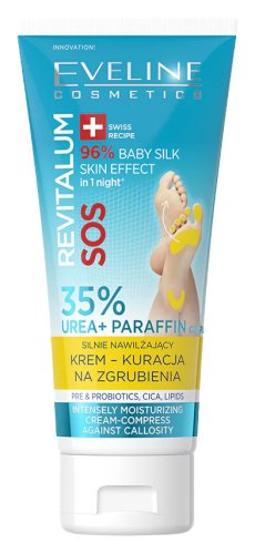 Eveline Cosmetics - REVITALUM - Intensely Moisturizing Cream-Compress - Silnie nawilżający krem-kuracja na zgrubienia - 75 ml