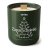 Ravina - Wood Wick - Scented Candle - Sojowa świeca zapachowa - Zapach Choinki - 175 g 