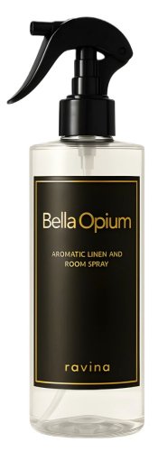 Ravina - Bella Opium - Aromatic Linen and Room Spray - Odświeżacz do tkanin i pomieszczeń - 200 ml 