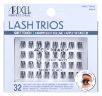 ARDELL - Soft Touch Trios - Triple eyelash clusters - SHORT BLACK - SHORT BLACK