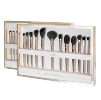 Many Beauty - Many Brushes - Gold - Set of 26 professional makeup brushes 