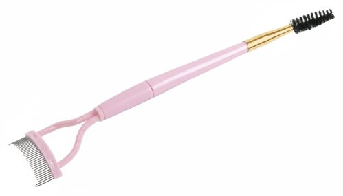 Many Beauty - Separator do rzęs i szczoteczka do brwi 2w1 - Różowa