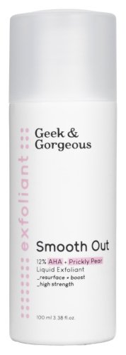 Geek & Gorgeous - Smooth Out - 12% AHA + Prickly Pear Liquid Exfoliant - Eksfoliator / Tonik złuszczający z kwasami AHA i opuncją figową - 100 ml 