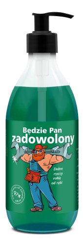 LaQ - SHOTS! - Żel do mycia ciała i rąk - Będzie Pan zadowolony - 500 ml
