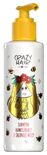 HISKIN - CRAZY HAIR - Nawilżający szampon o średniej mocy - 300 ml 