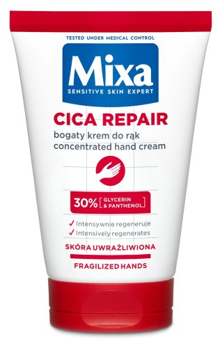 Mixa - Cica Repair+ - Concentrated Hand Cream - Bogaty krem do rąk - 50 ml 